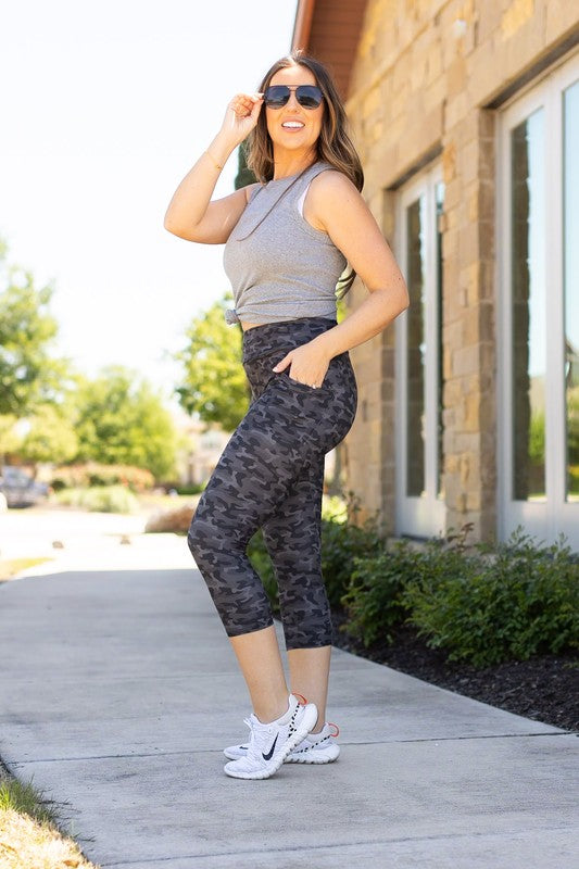 Womenâs Jade Icarus Maverick Camo Capris, stylish camouflage-print women&
