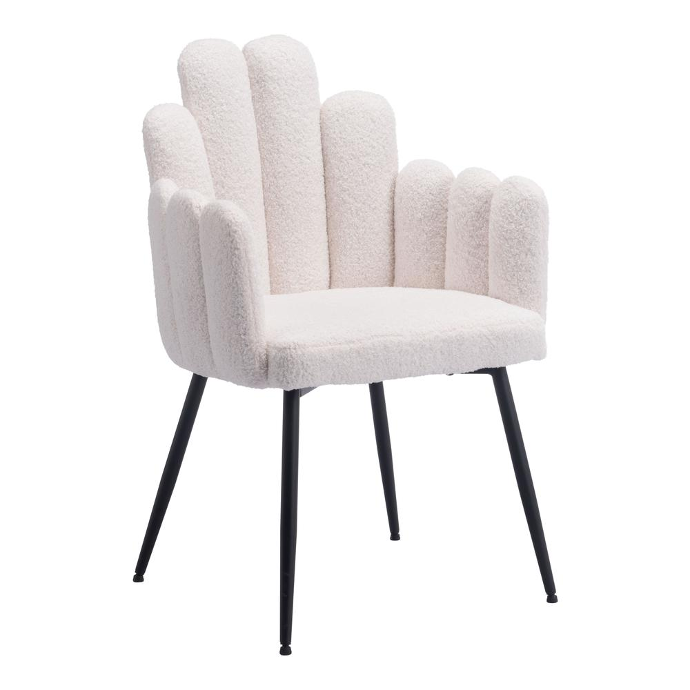 Set of two ivory Noosa Dining Chairs by Start2Finish, featuring sleek design and cushioned seats for modern dining rooms.