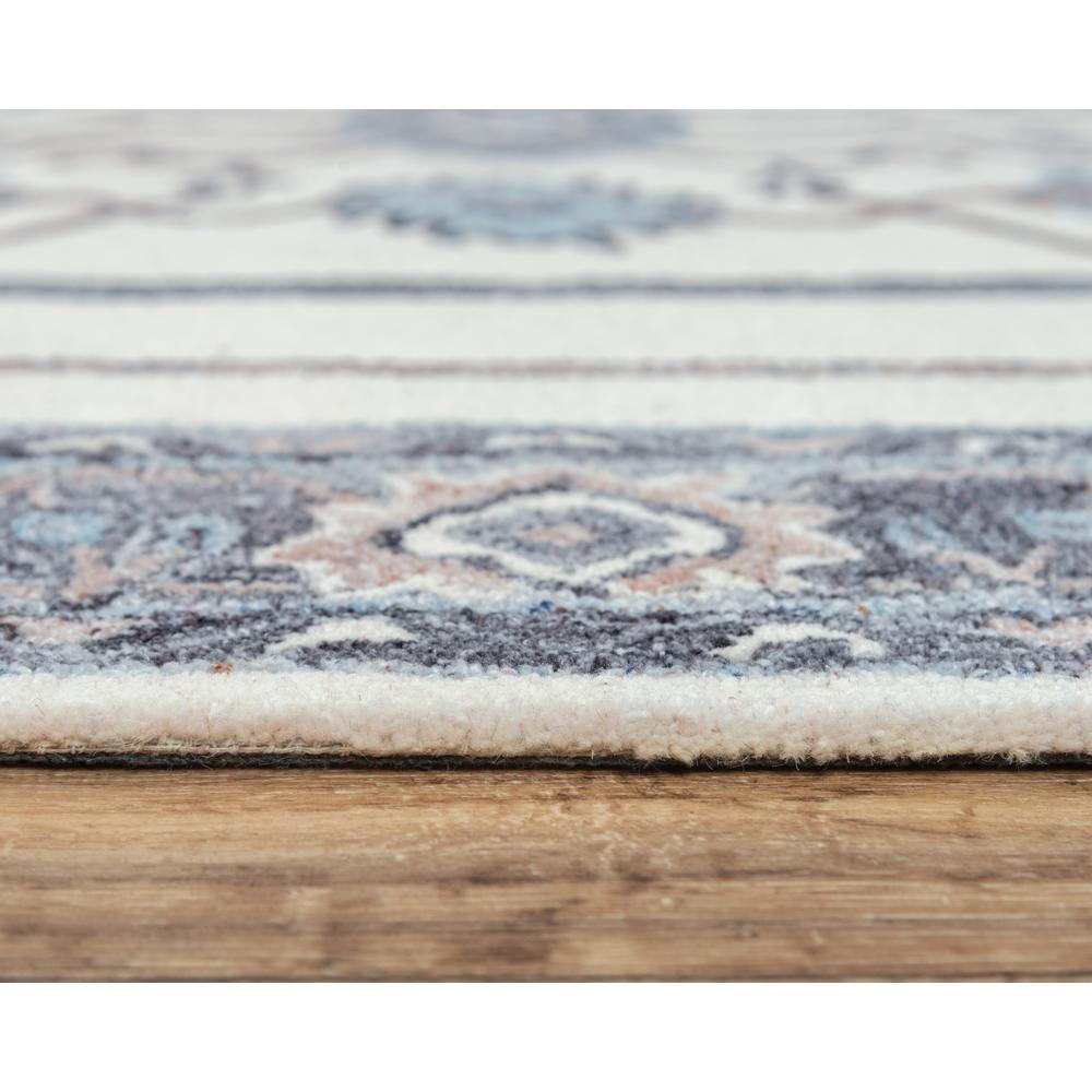 Hand-tufted 8x10 rectangle rug by Start2Finish with intricate pattern and soft texture, ideal for living room or bedroom decor.