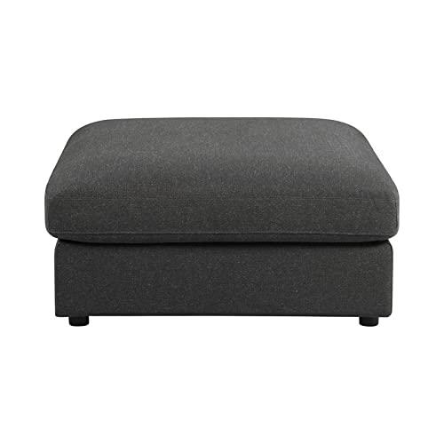 Serene charcoal modular sectional sofa by Start2Finish with plush upholstered cushions and contemporary design, shown in a living room setting.