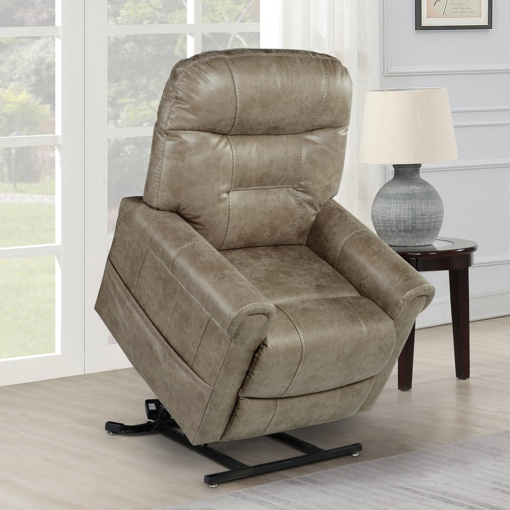 Start2Finish Ottawa power lift chair with heat function, featuring plush upholstery and adjustable recline for comfortable support.