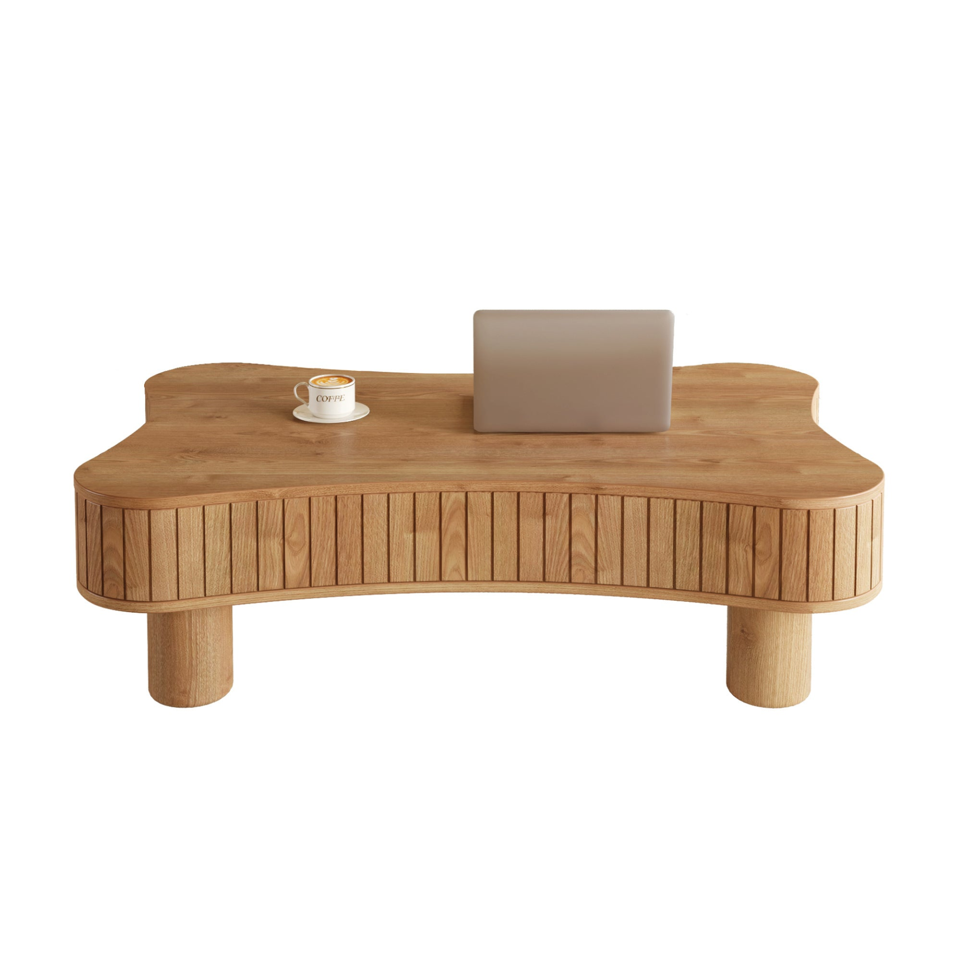 Light brown MDF and black metal coffee table with lift-top storage, ideal for living rooms, by Start2Finish.