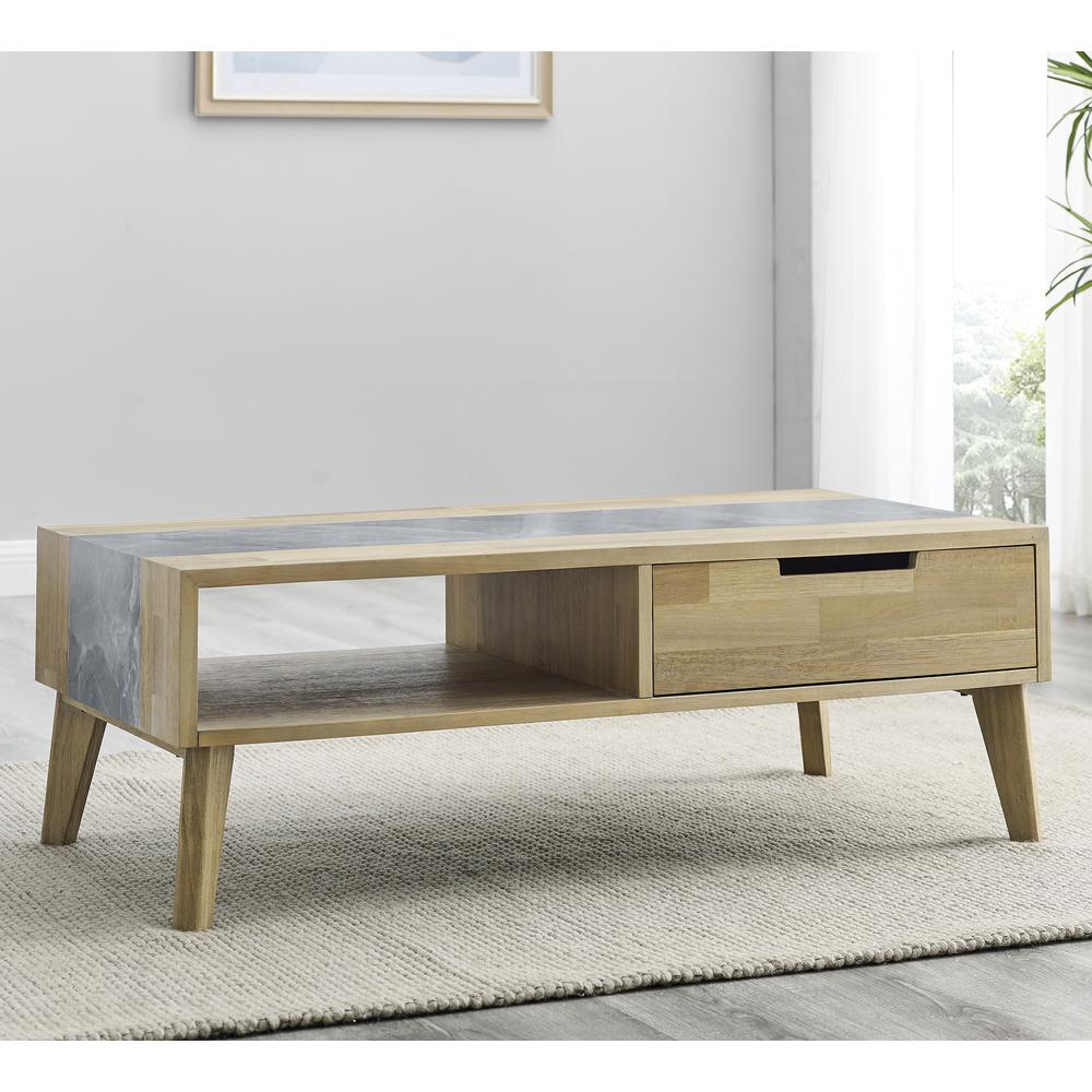 Calgary Sintered Stone Coffee Table by Start2Finish with a sleek rectangular design and modern minimalist style.