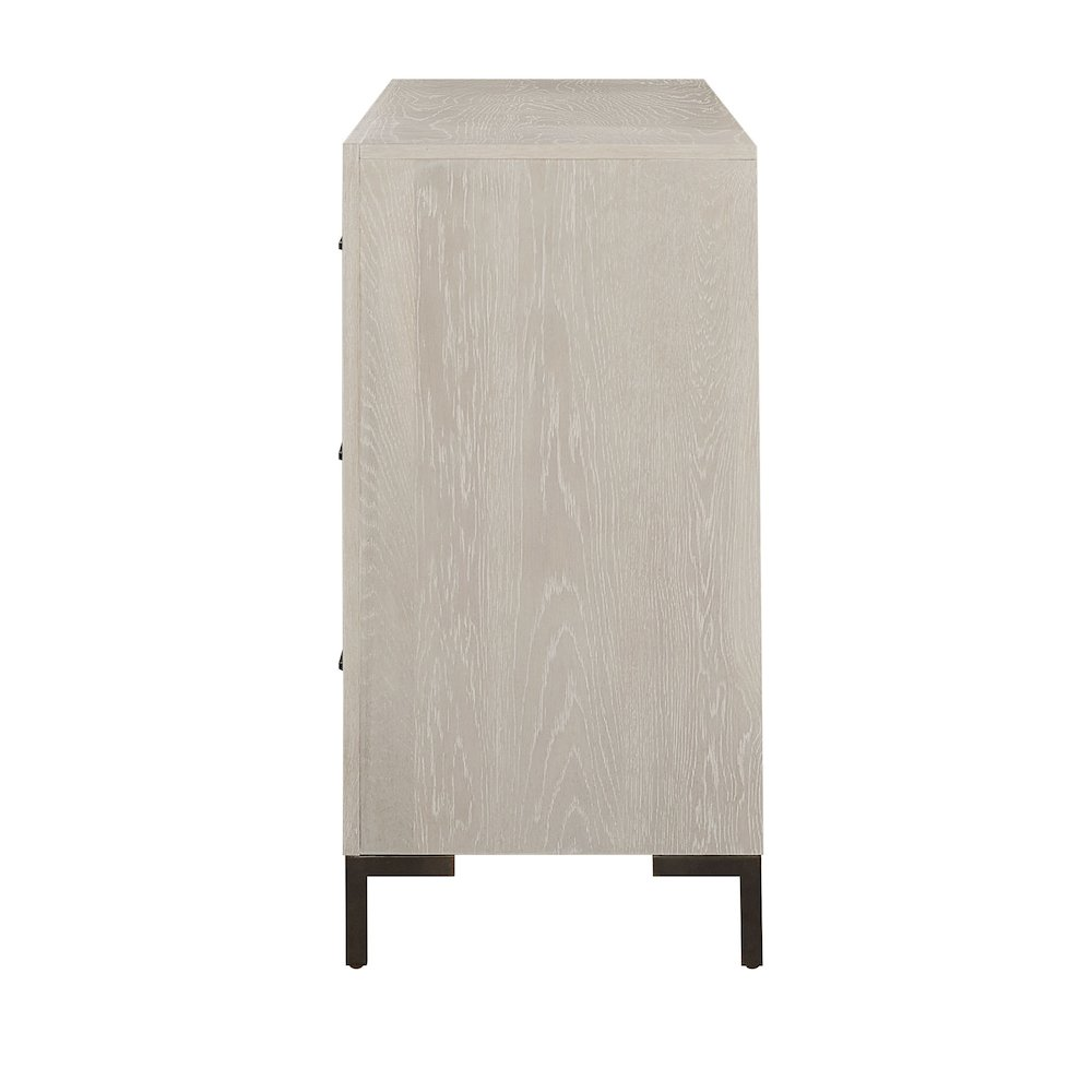 Start2Finish Bradley Dresser with multiple drawers and modern wood finish, featuring sleek handles and spacious storage.