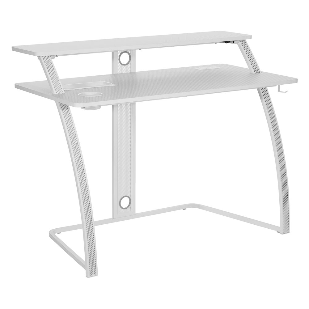 Start2Finish Code30 Battlestation Gaming Desk with spacious surface, sturdy construction, and sleek design for gaming and work setups.