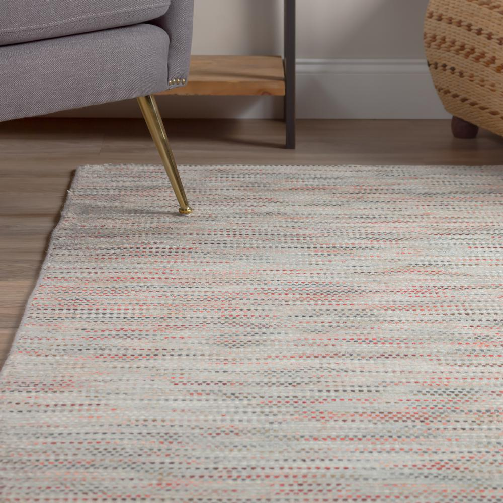 Start2Finish Zion ZN1 silver 5x7.5 rug with geometric pattern, soft texture, and modern design, suitable for living room or bedroom decor.