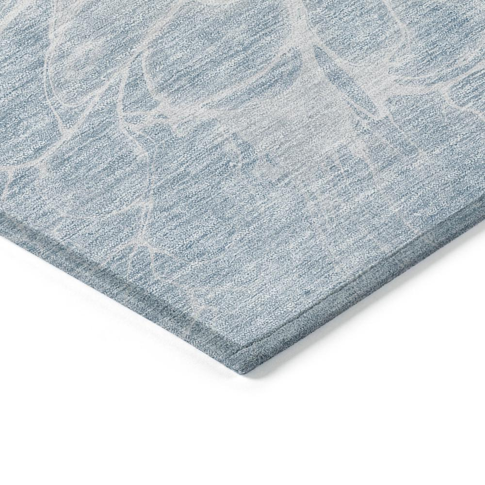 Start2Finish Chantille ACN653 blue rug, 10x14 feet, with intricate pattern and soft texture, ideal for living room or bedroom decor.