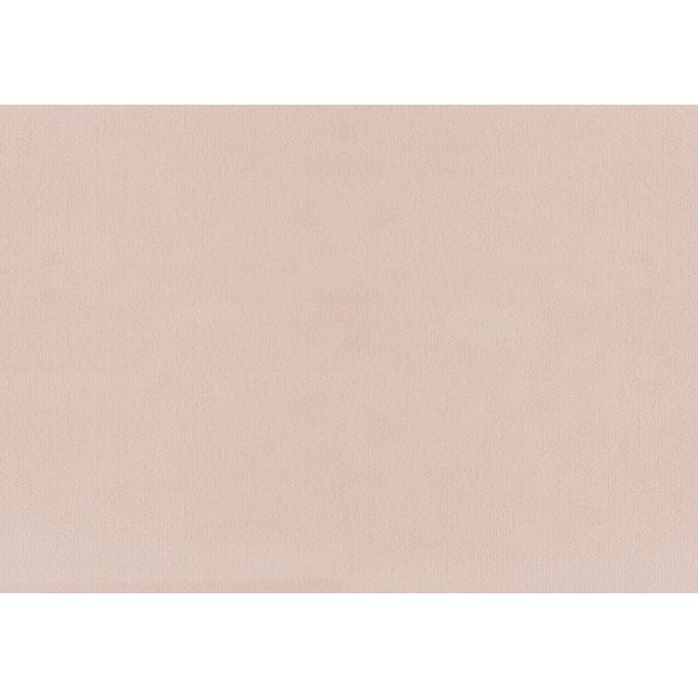 Pink velvet twin size upholstered bed frame with a transitional design by Start2Finish, shown from a side angle.