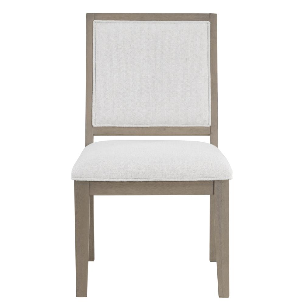 Start2Finish Lily Side Chair with a modern design, featuring a sleek wooden frame and comfortable upholstered seat.