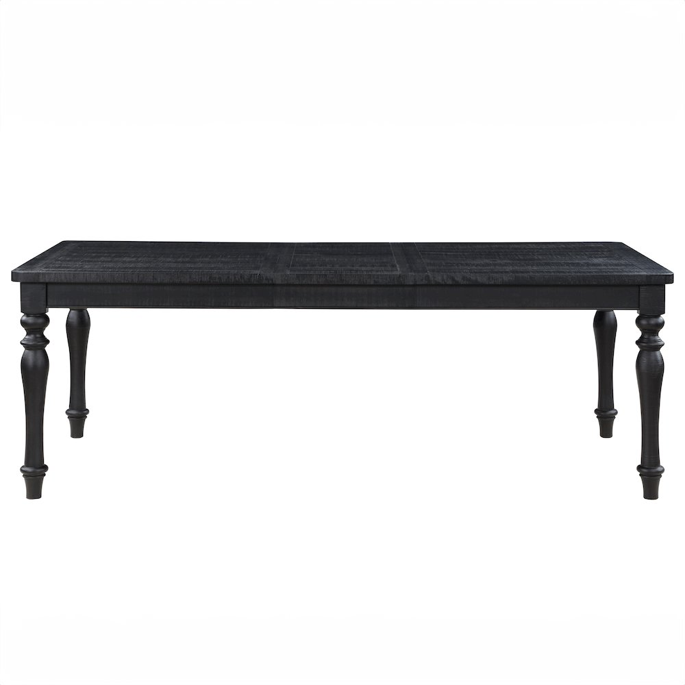 Start2Finish Odessa 66-84-inch dining table with 18-inch leaf, showcasing wooden surface and extendable design for large gatherings.