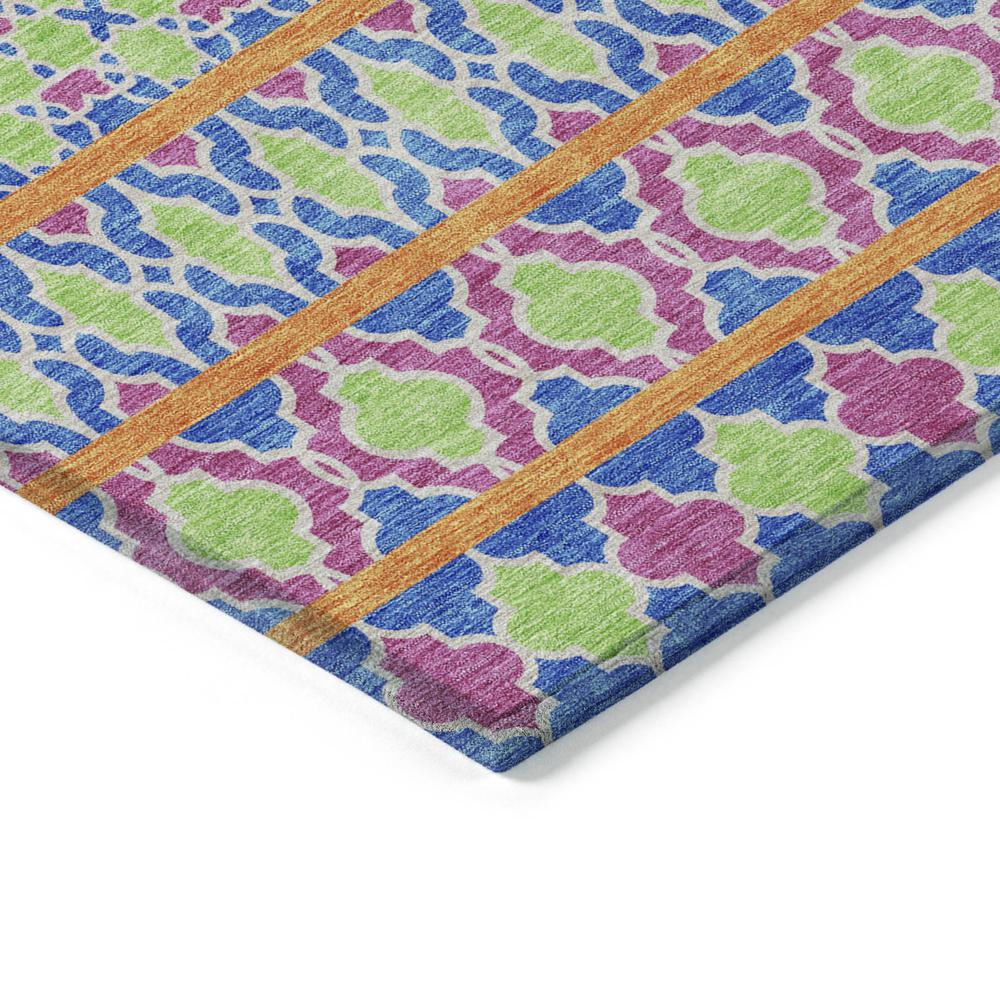 Start2Finish Chantille ACN726 pink 8x10 rug with soft, plush texture and intricate pattern, perfect for living room or bedroom decor.