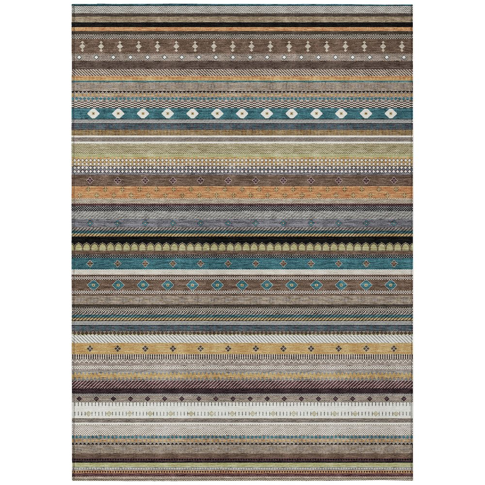 Start2Finish brown indoor/outdoor Chantille ACN2218 rug, 5&