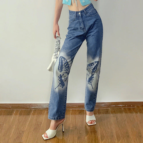 Carmine Juneberry Papillon High-Rise Jeans Haute Edition 25, showcasing classic denim fit and high-rise waist design.