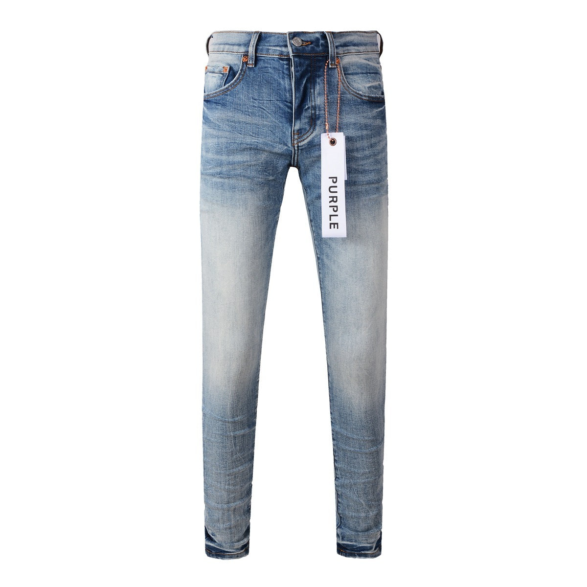 Carmine Juneberry DenimDare™ Jeans in urban style with vintage-inspired denim, showing classic fit and distressed details.