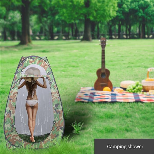 Lilac Milo portable shower tent outdoor privacy changing room, compact sports & outdoors shelter for privacy and convenience