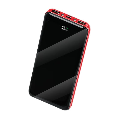 Pear Daisy portable power bank for fast charging, universal battery pack compatible with iPhone, compact and lightweight.