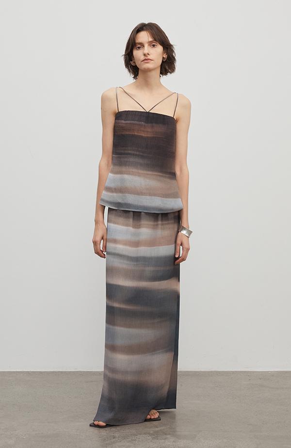Heavy High-density Silk Luxury High-end Skirt for Women"Above the