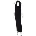 Slim Backless Halter Neck Dress

Product Attribute: