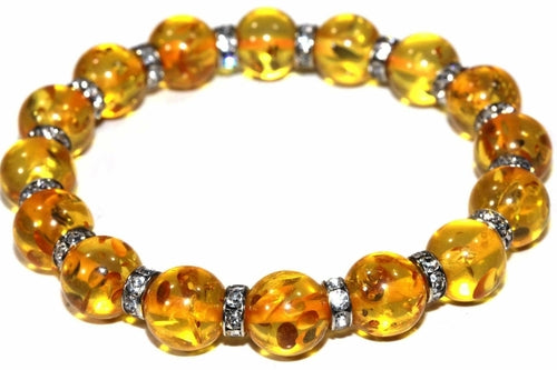 Dandelion Yellow Sparkle Bracelet