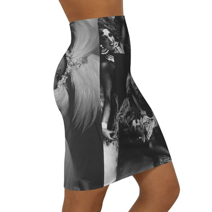Erin Theia Haute Baker Garde Skirt accessory featuring intricate detailing and layered fabric in a stylish, elegant design.