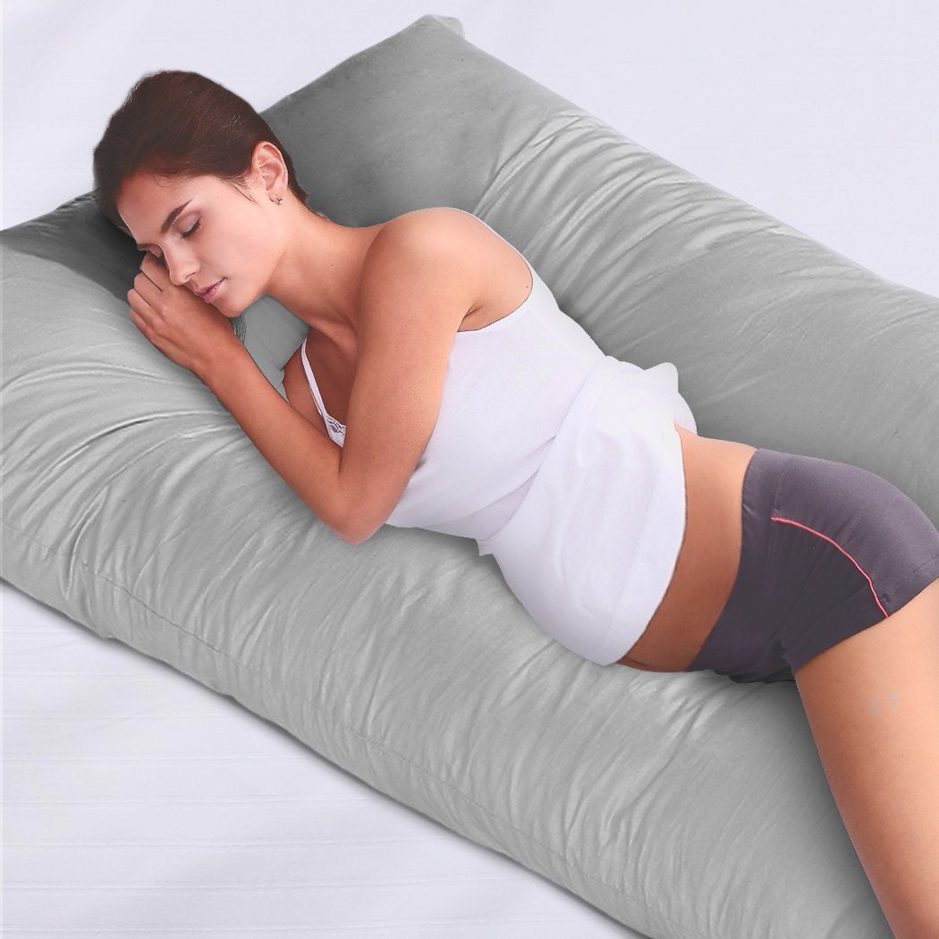 Maternity Pregnancy Pillow Cases Nursing Sleeping Body Support Feeding