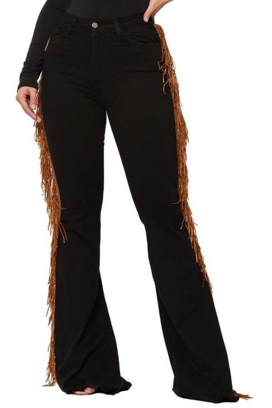 Fringe Bell Bottom - Inseam 32