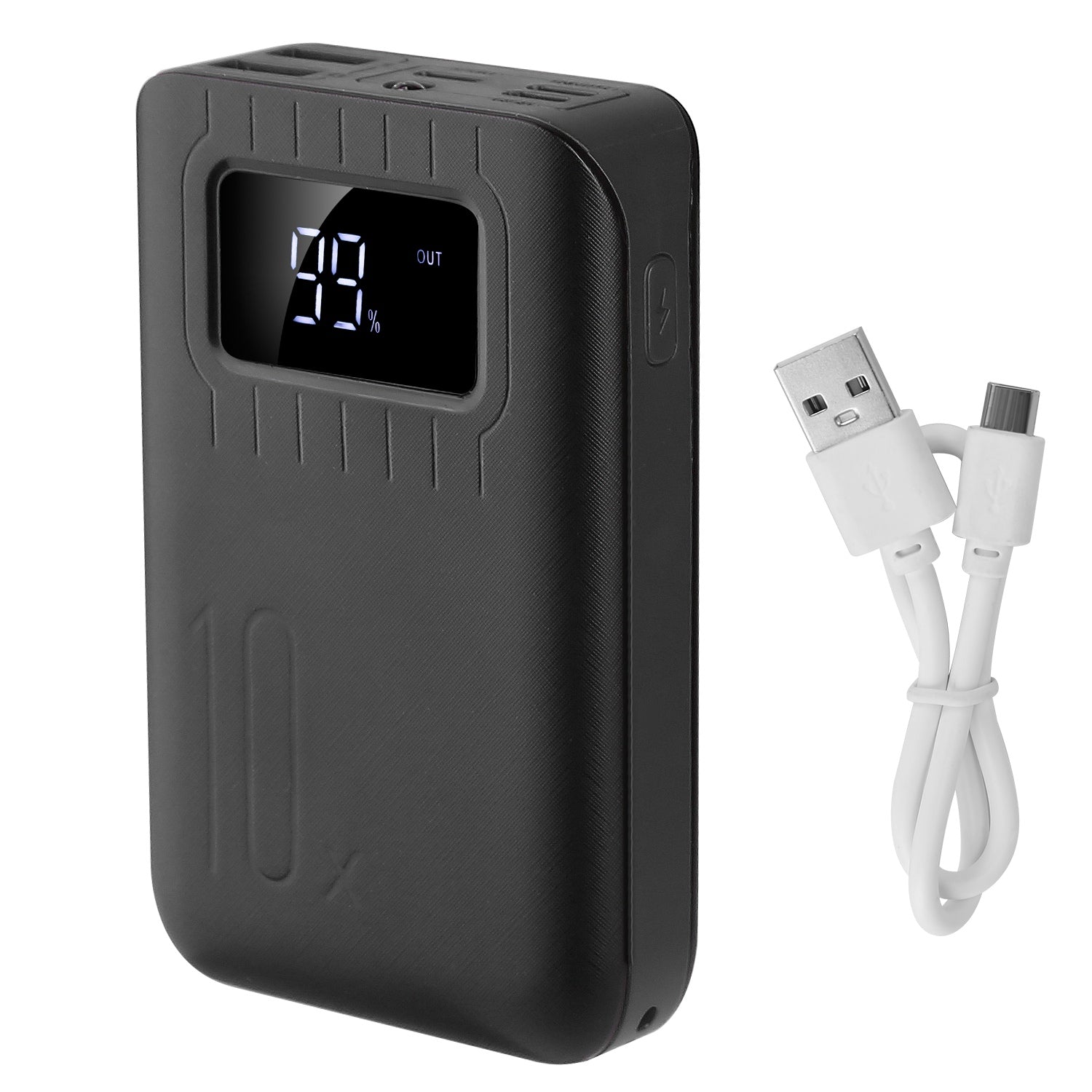1Pc 1W MAh Portable Power Bank External Battery Pack Charger Dual USB