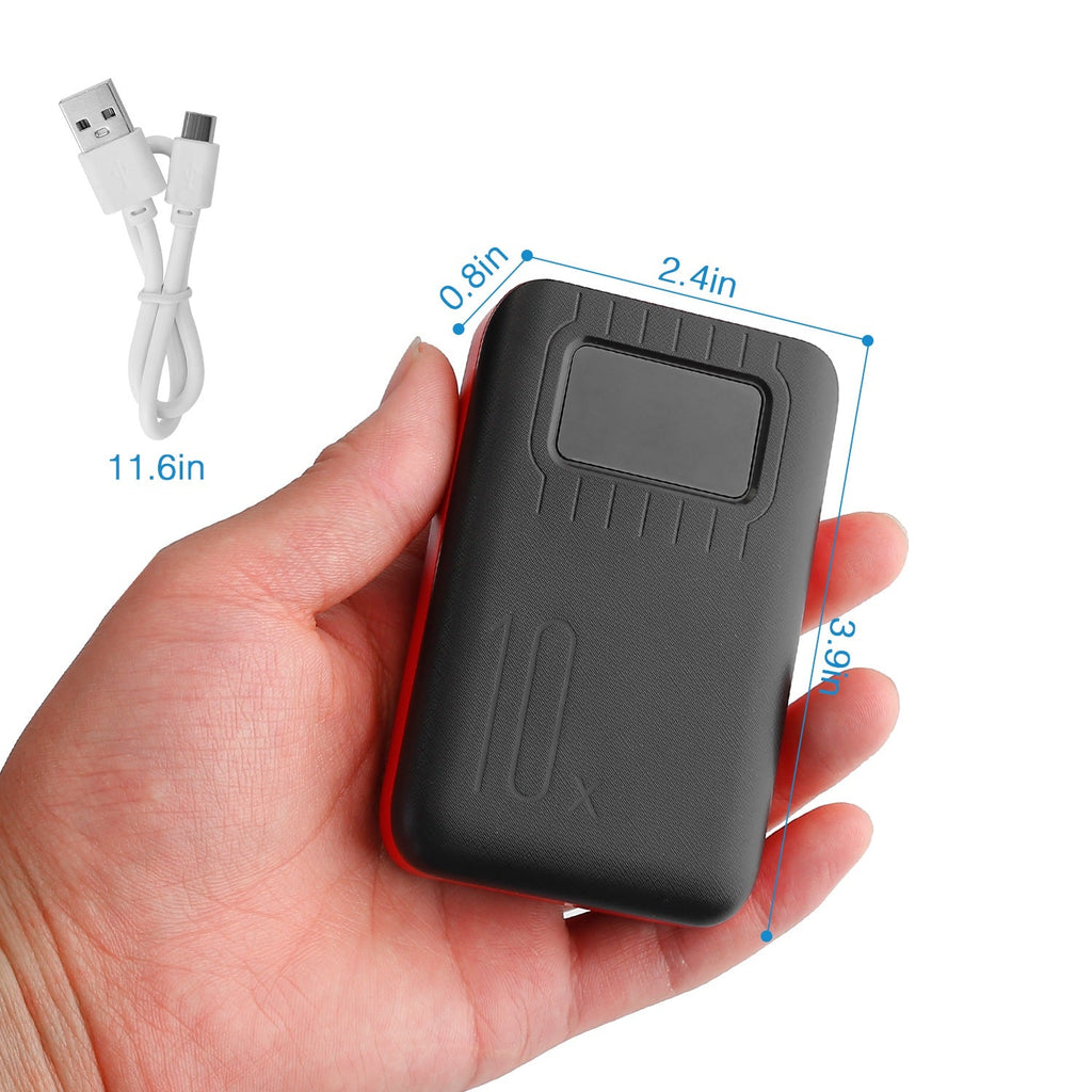 1Pc 1W MAh Portable Power Bank External Battery Pack Charger Dual USB