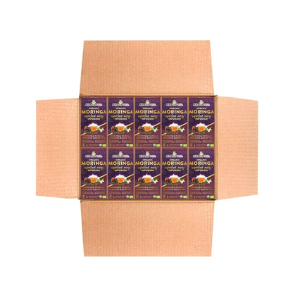 Organic Moringa Energy Tea - Grape Vanilla - Natural Coffee
