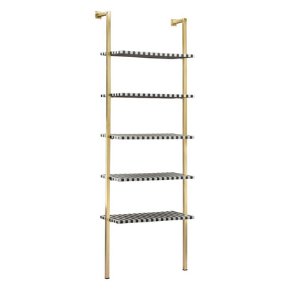 Colorful zebra-shaped shelf from Start2Finish featuring multicolor finish, perfect for playful and vibrant home decor.