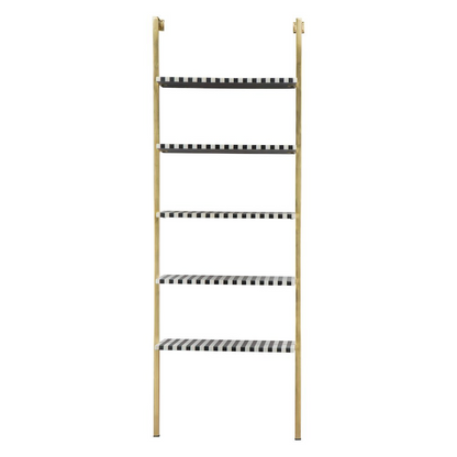 Colorful Zebra Shelf by Start2Finish featuring multicolor zebra design and sturdy wooden construction for children’s room decor.