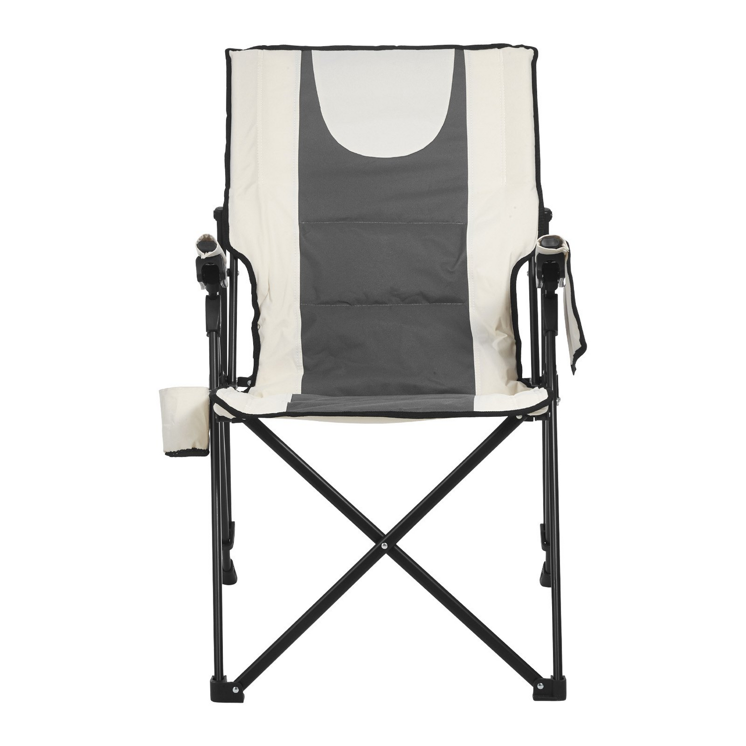 Start2Finish VEVOR folding camping chair with high back, armrest, headrest, 3 reclining positions, portable outdoor lawn chair