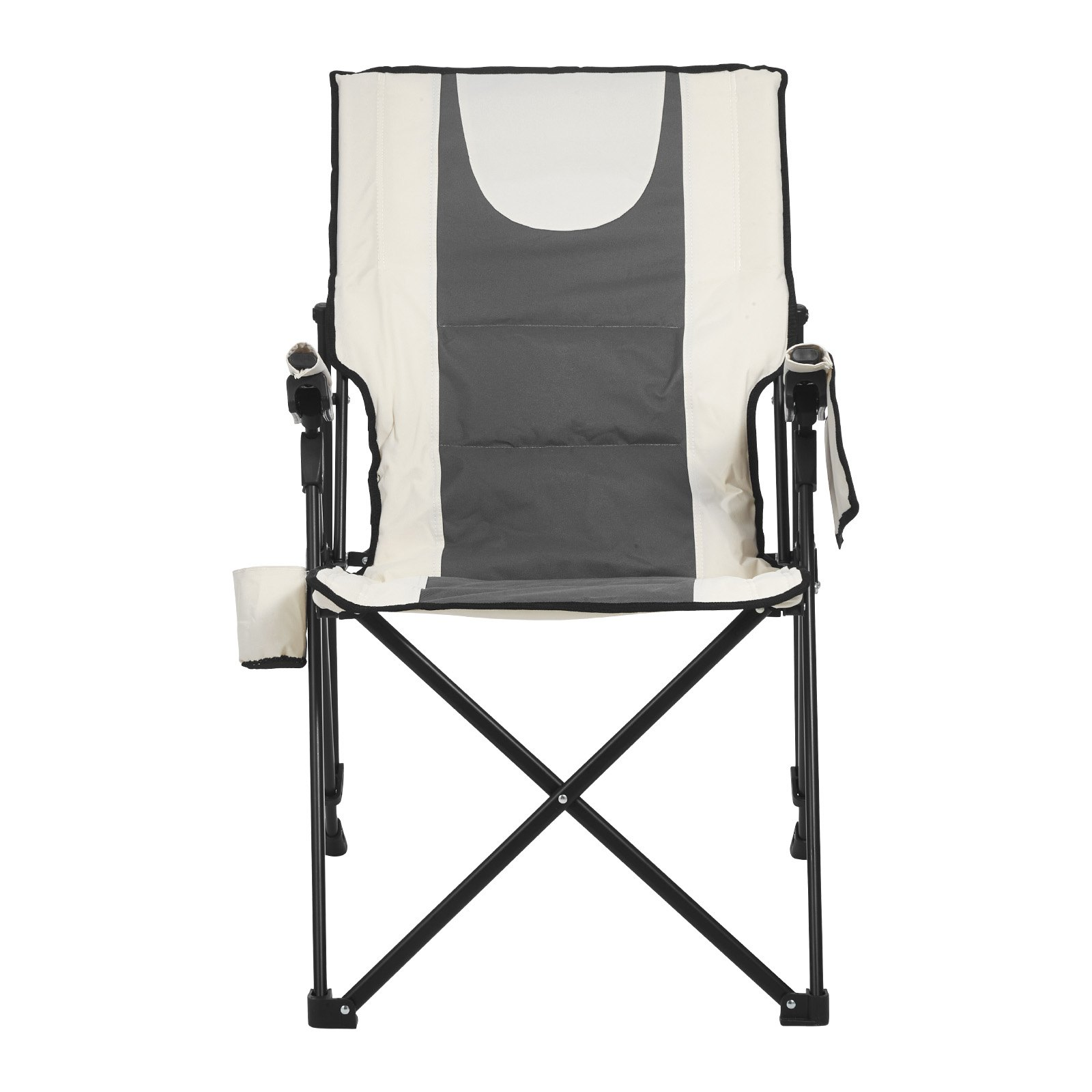 Start2Finish VEVOR folding camping chair with high back, armrest, headrest, 3 reclining positions, portable outdoor lawn chair