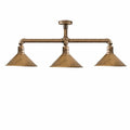 Industrial Steampunk 3-Light Pipe Ceiling Light Fixture E27 ~3593