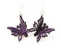 3D Butterfly Earrings # 1443