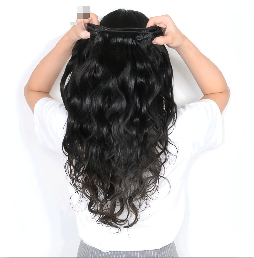 LuxeWave - Real Hair Wig Hair Styling Hair Extension