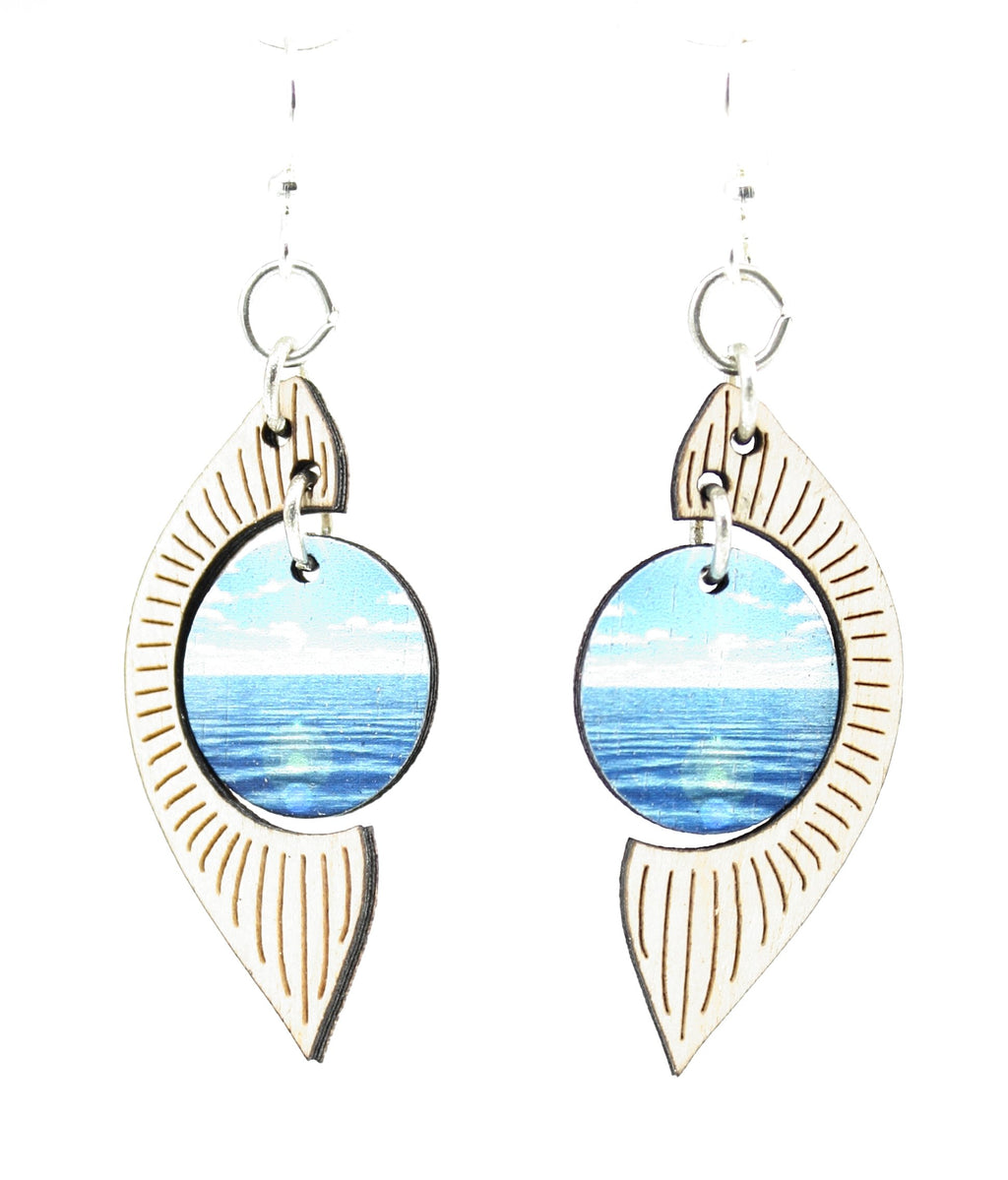 Ocean Pearl Earrings #1528