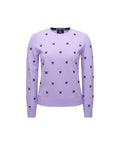 ANEW Golf: Women Monogram Logo Point Pullover Sweater - Lavender