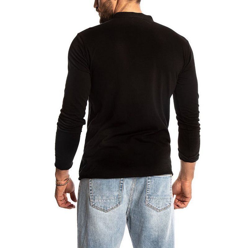 Classic Long Sleeve Linen T-Shirt – Breathable, Lightweight, Everyday
