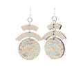 Flowing Feather Earrings #1658