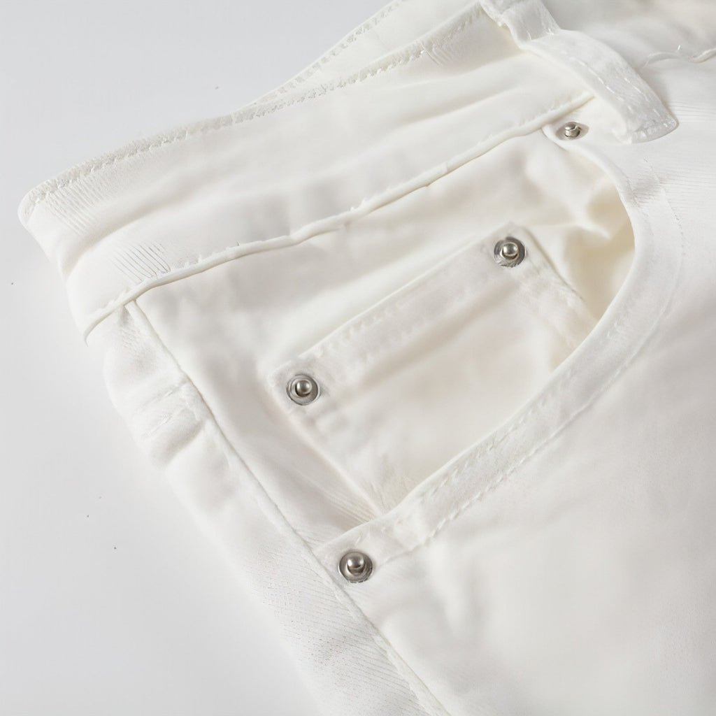 DenimDare™ Street Ripped Stretch Slim Jeans Women