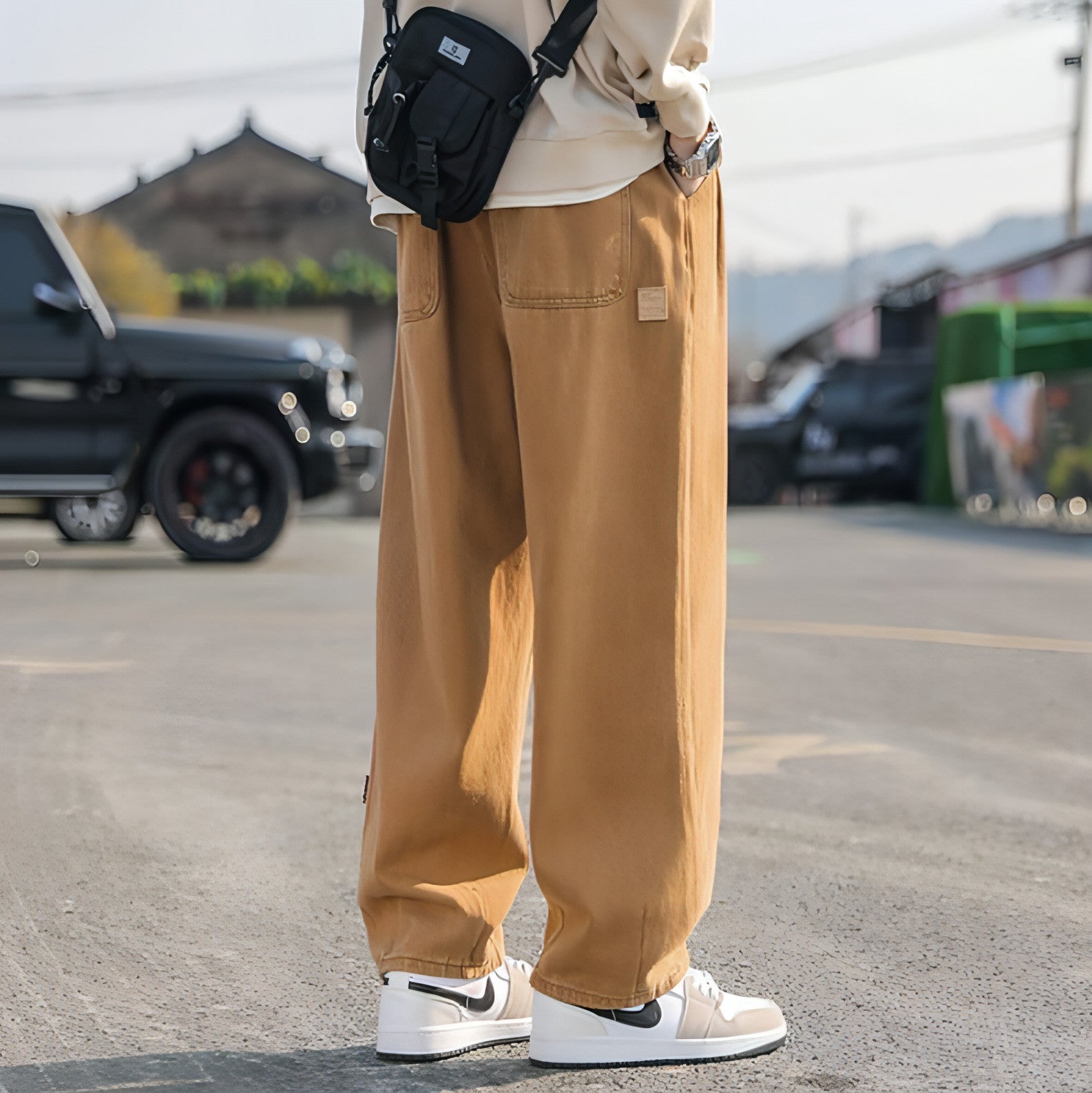 UrbanEase™ Cotton Pants Men's Casual