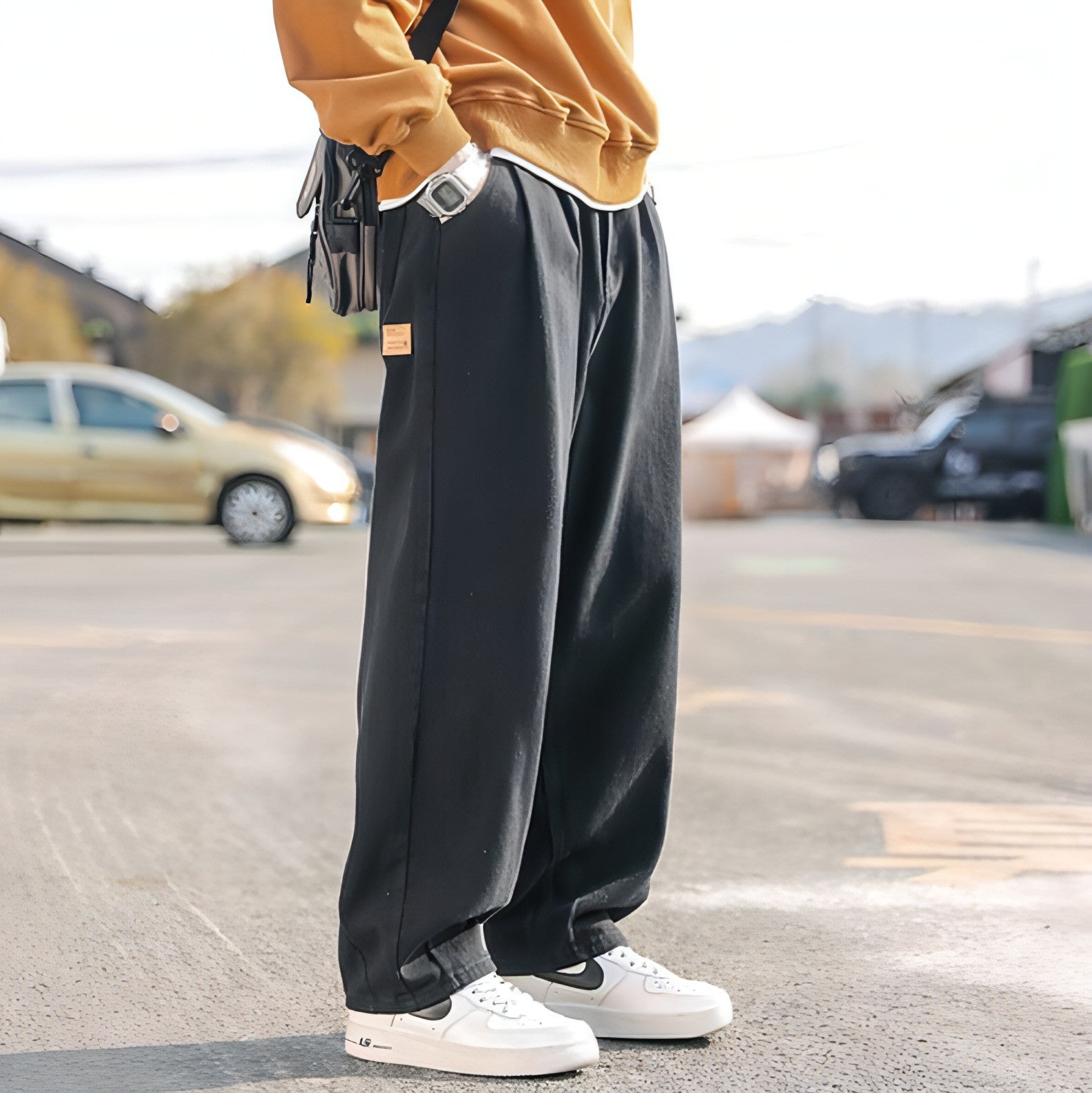 UrbanEase™ Cotton Pants Men's Casual