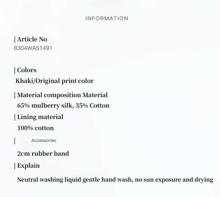 Heavy High-density Silk Luxury High-end Skirt for Women"Above the