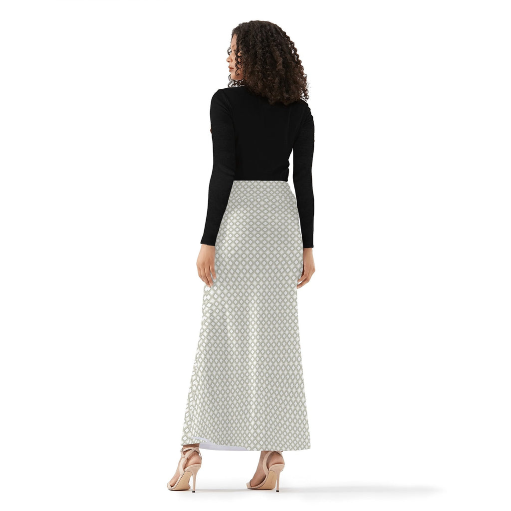Womens Wrap Fishtail Long Skirt