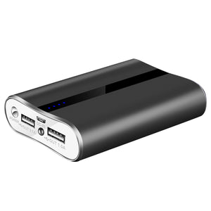 1Pc 12000mAh Portable Charger With Dual USB 3.1A Output Power Bank