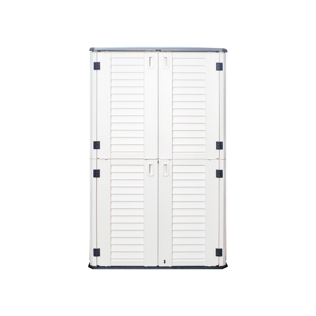 Horti Cubic 66 cu. ft. Outdoor Vertical Storage Shed