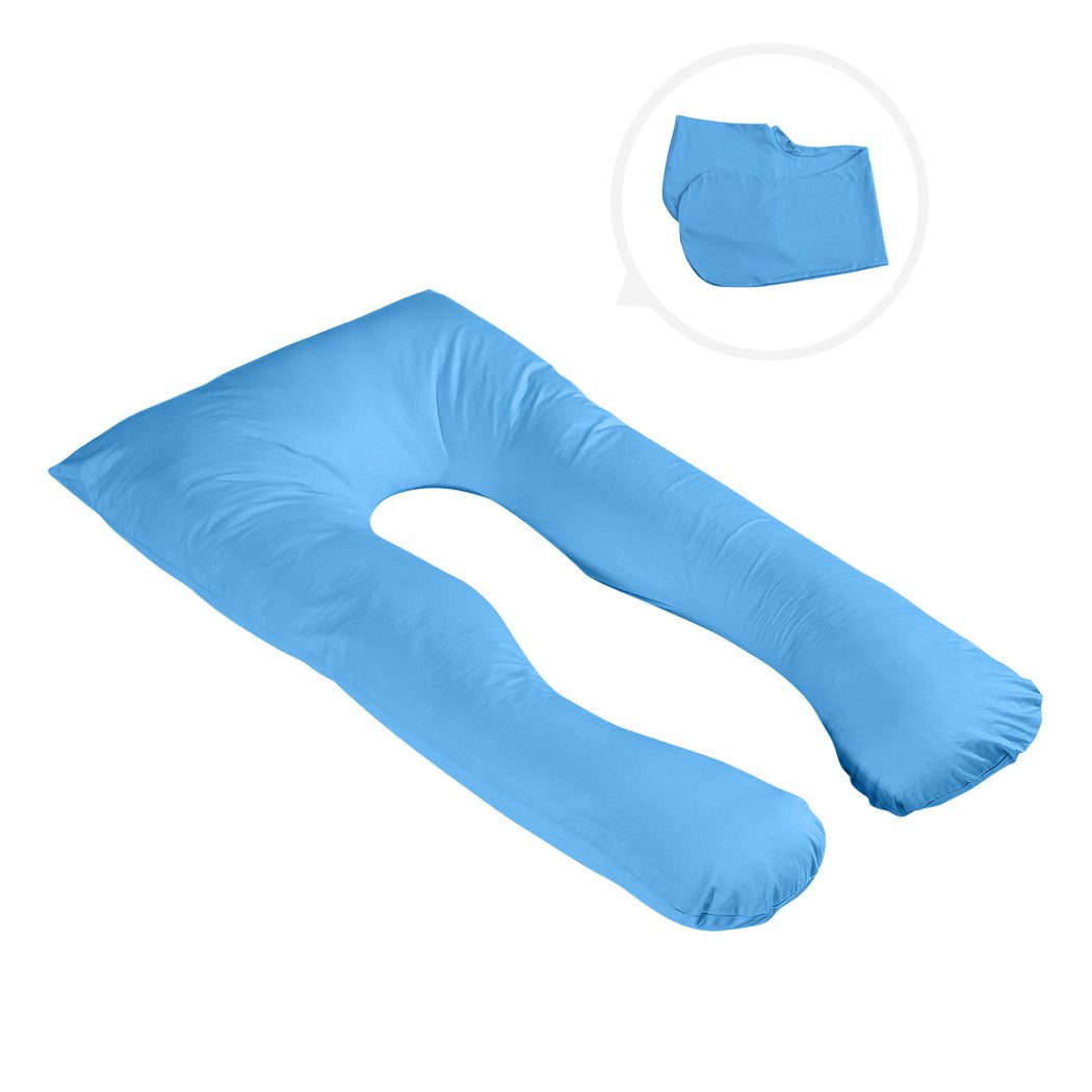 Maternity Pregnancy Pillow Cases Nursing Sleeping Body Support Feeding