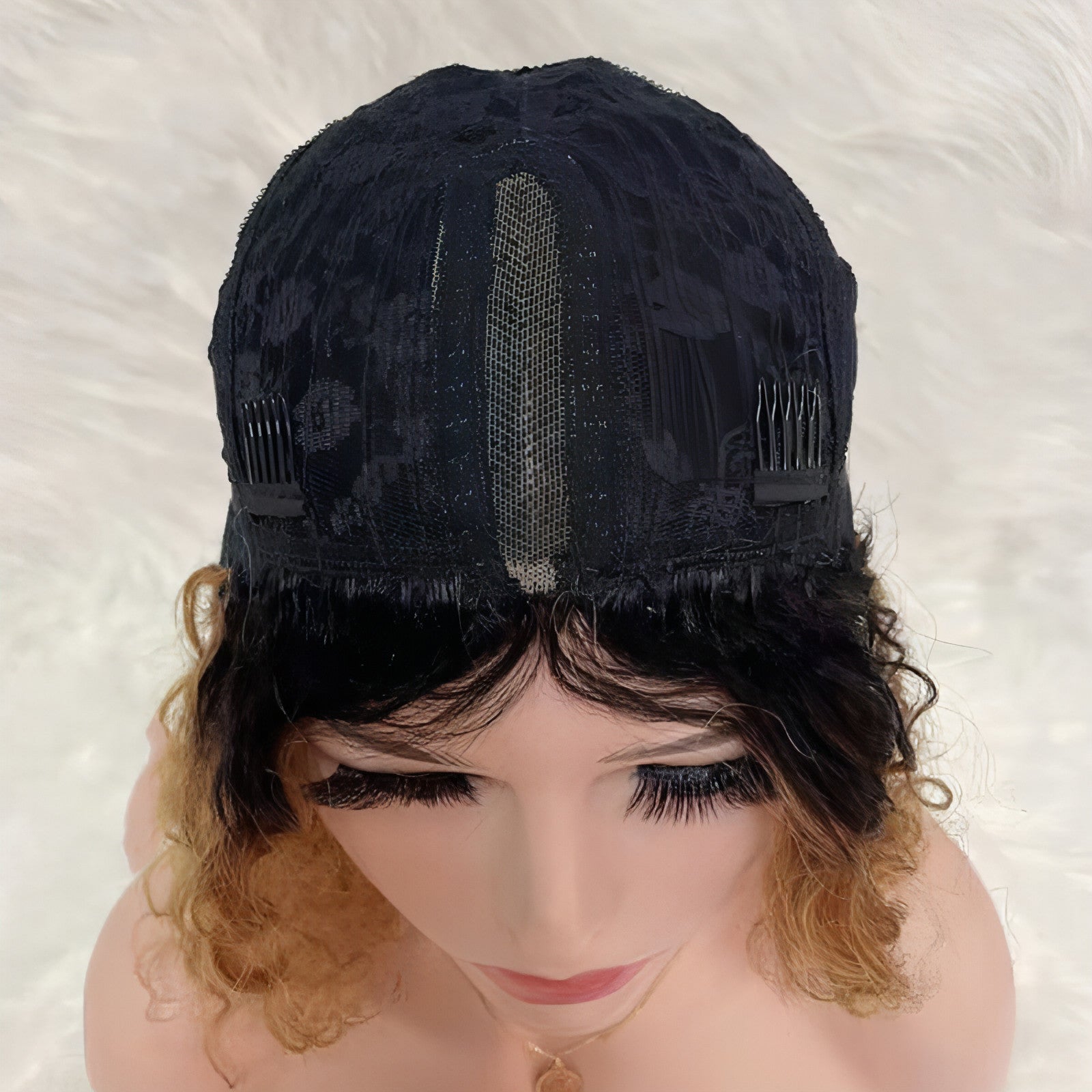 LuxeWave - Reality Wig Real Hair Set Sewing Hand Knitted Real Hair