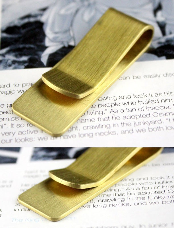 Brass Money Clip